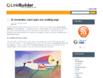 linkbuilder. es es uno de los primeros blogs en español tratando unicamente temas alrededor del lin