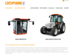 Lochmann Kabinen stellt seit 1983 Fahrerkabinen für Traktoren, Erdbewegungsmaschinen, Komunalmasch