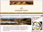 lowburn ferry, central otago pinot noir at its best, boutique award winning fine wine grown on the