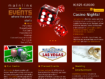 ML Events Fun Casino and Theme Party Entertainment Cheshire Merseyside and Greater Manchester