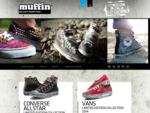 Compra online scarpe Converse All Star con borchie e teschi sul nuovo shop online di Muffin negozio