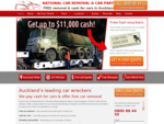 Get up to $11, 000 cash for cars FREE car removal anywhere in Auckland. National Car Parts are Auc