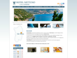 Hotel Cala Gonone Sardegna. L'Hotel Nettuno si trova a 100 metri dal mare, propone Camere con serv