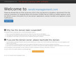 nordicmanagement. com - This domain is pending ICANN verification