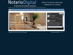Notario Digital | Software para Notarias