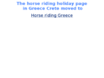 Horse riding holidays Greece Crete Island Odysseia Stables