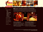 Paella in een grote paellapan bereid op uw feest door onze kok. De echte Spaanse keuken waaronder t