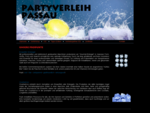 Partyverleih Passau - Vermietung von Partyzubehör und Partyartikeln - Herstellung und Vertrieb vo