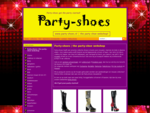 Party-shoes levert schoenen en laarzen voor iedere party-outfit, trouwerij, themafeest, film- of