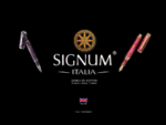 exclusive fine writing instruments collectibles - PENNE SIGNUM