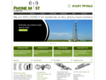 The Phone Mast Company Phone Mast Services including Rentals Leases Mobile Phone Mast Rent ...