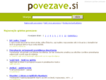 Najnovejše spletne povezave s slovenskega interneta. Izmenjava spletnih povezav, iskanje po sloven