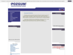 POZGUM Poznań oferuje części, artykuły, elementy, wyroby, złącza metalowo gumowe dla kolei. Tul