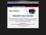 Radon Bilişim Ltd. Şti39;nin kurumsal sayfasıdır.