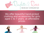 Ringlets and Roses is a boutique girls clothing store offering everything from tops, dresses, pant