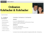 Schönheitschirurg Dr. Wolfgang Rohrbacher und Gynäkologin Dr. Anita Rohrbacher mit Ordinationen in