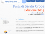 Sito web ufficiale della festa di Santa Croce a Verona, edizione 2014