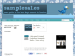 Sample Sales London | London Sample Sale Listings -