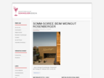 Willkommen auf der Homepage des Niederoesterreichischen Sommeliervereines - Wir informieren Sie übe