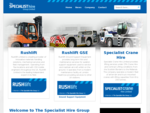Mobile Crane Forklift Truck Hire, Crane Rental UK - Material Handling Solutions