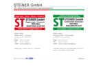 Steiner GmbH Unsere Unternehmensbereiche bieten Dienstleistungen im Bereich Baggerunge, Transporte,