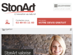 L'entreprise StonArt est spécialisée dans l'enduit imitation pierre et revêtement mural décorati...