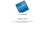 Studio de poche est une entreprise de design graphique 5, rue Jacques Cartier à Ramonville Saint...
