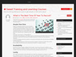 Sweet TLC - training, learning, consultancy