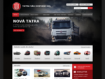 TATRA nabízí unikátní koncepci podvozku a nákladní vozy v 7 základních modelových řadách. Nyní uvád