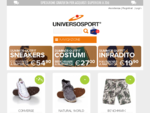 Scopri tutti i prodotti sport e le offerte di Universosport il nuovo e-commerce per l'abbigliamento