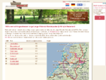 Zoekt u een hotel, bed and breakfast of camping langs het Pieterpad, Trekvogelpad, Hollands Kustp