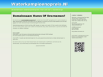 waterkampioenopreis. nl is een domeinnaam die we ter overname aanbieden.