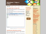 Windows 7 tipy a triky! - Rady, postupy, články, tapety a čeština do Windows 7