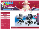 YouKids to wyjątkowy sklep dla dzieci, w ofercie akcesoria dziecięce, wózki, foteliki samochodowe