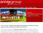 Annex Group - Hamilton based full marketing advertising agency, website graphic design