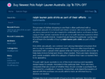 Buy Newest Polo Ralph Lauren Australia , Up To 70 OFF