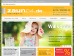 Zäune und Gartentore online kaufen bei Zaun24.de