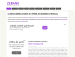 Zebank - Le Guide de votre argent banques, crédit, assurance et mutuelle en ligne