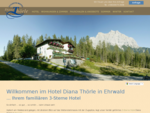 Appartements/Hotel Diana Thörle - Ehrwald am Fusse der Zugspitze